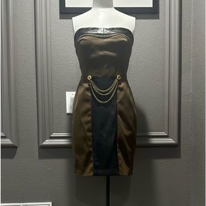 CHANEL DRESS SOLD Chanel bergdorf strapless dress